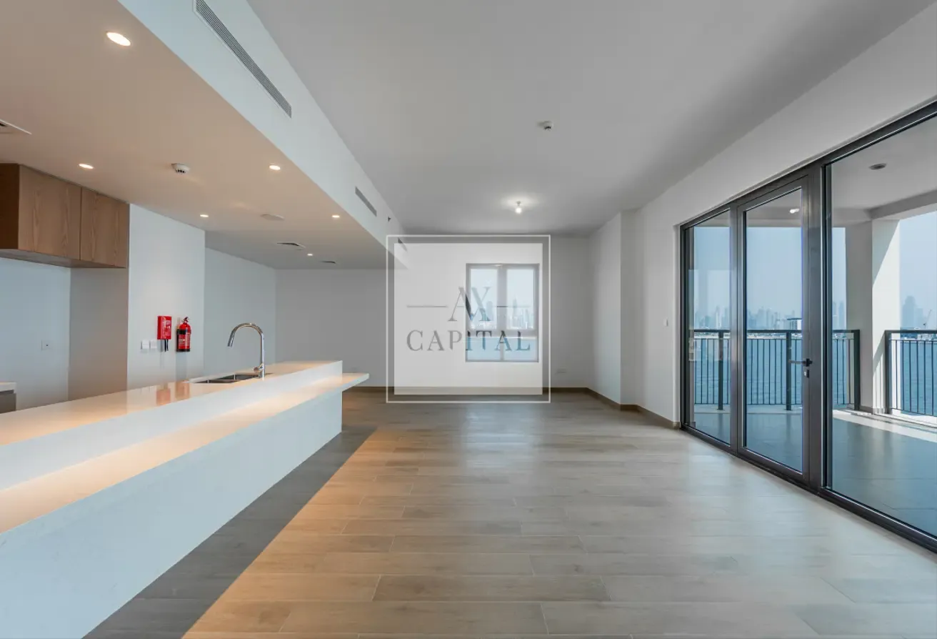 Sea and Burj Khalifa Skyline | Unique Corner Unit