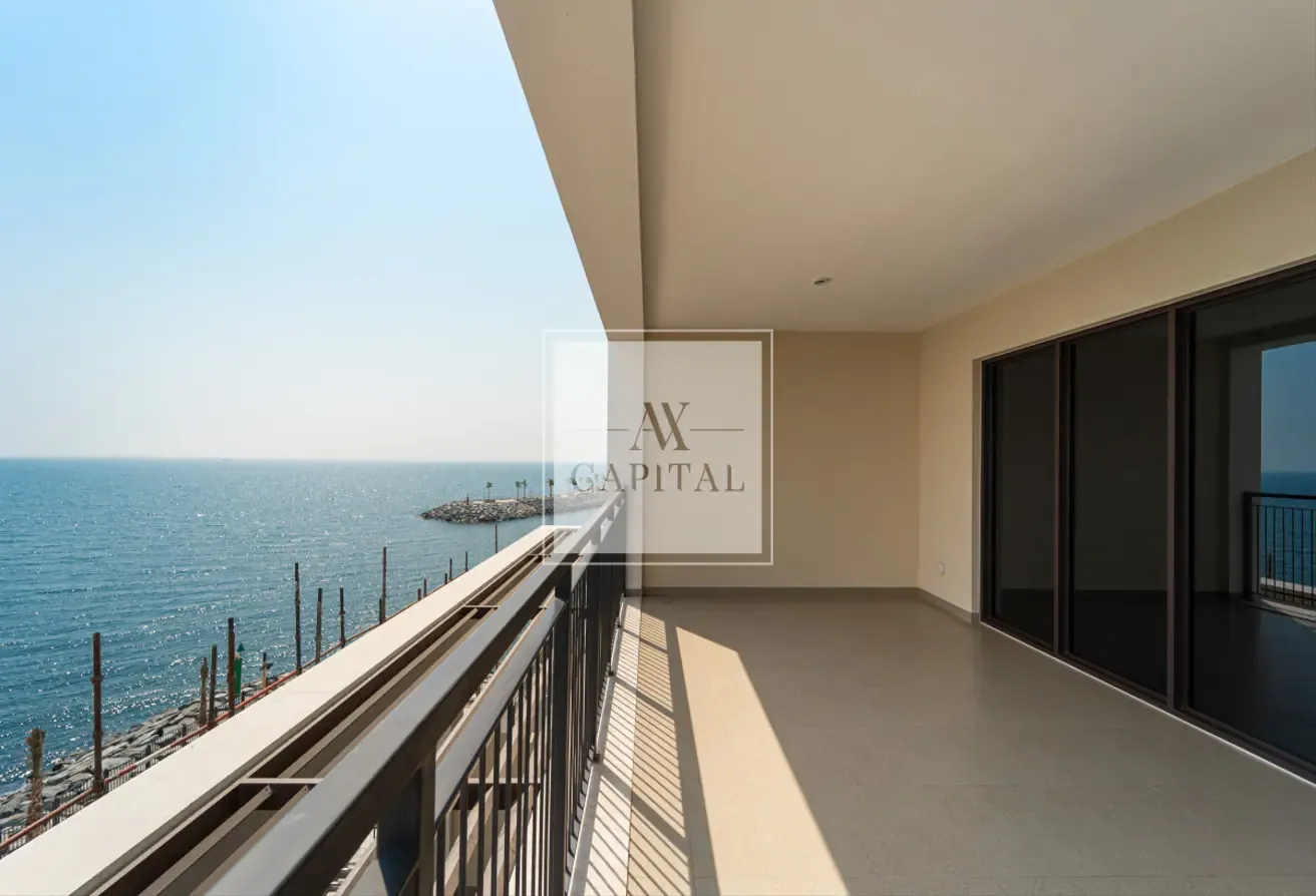 Sea and Burj Khalifa Skyline | Unique Corner Unit