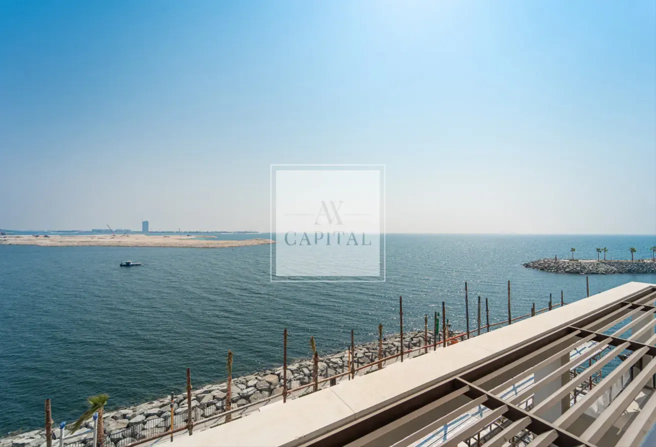 Sea and Burj Khalifa Skyline | Unique Corner Unit