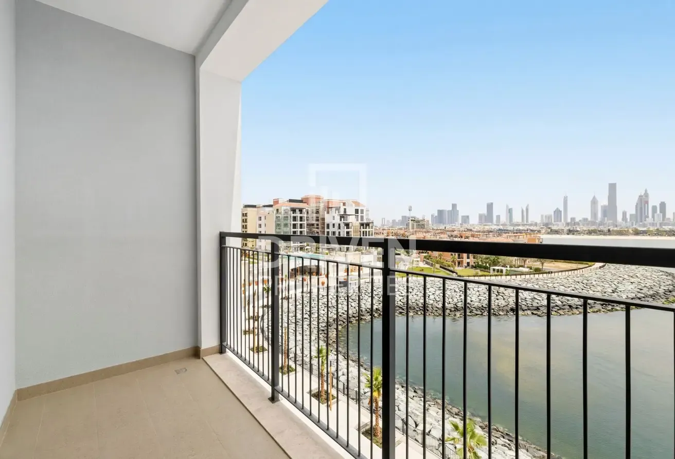 Sea and Dubai Skyline View | Motivated Seller