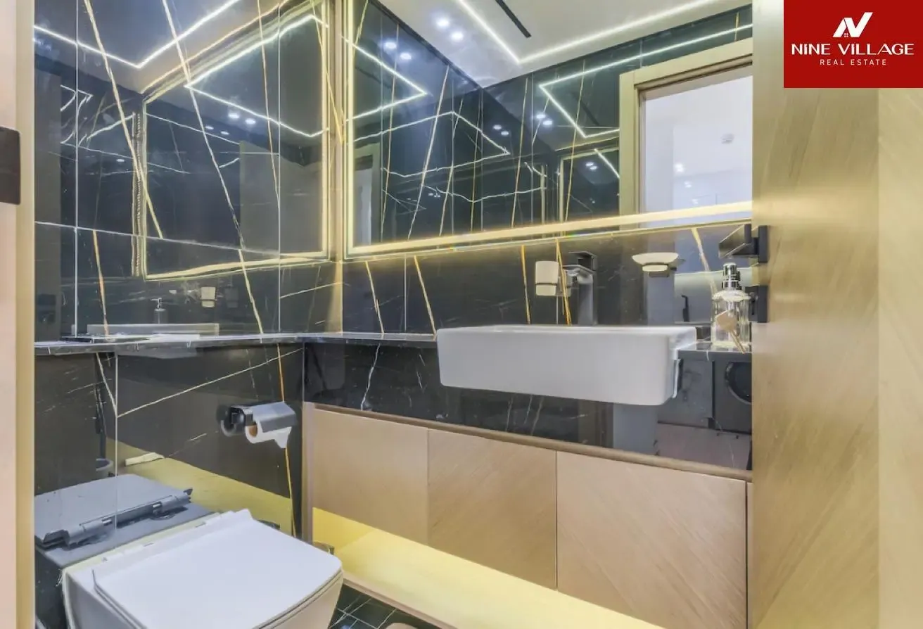 Modern 1BR | Binghatti Luna | Premium Finishes
