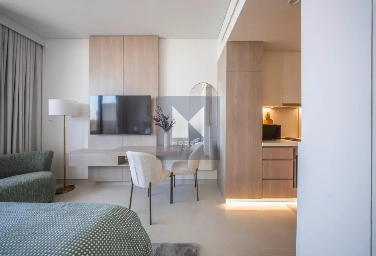 Bright Furnished Studio | Balcony | Prime Location