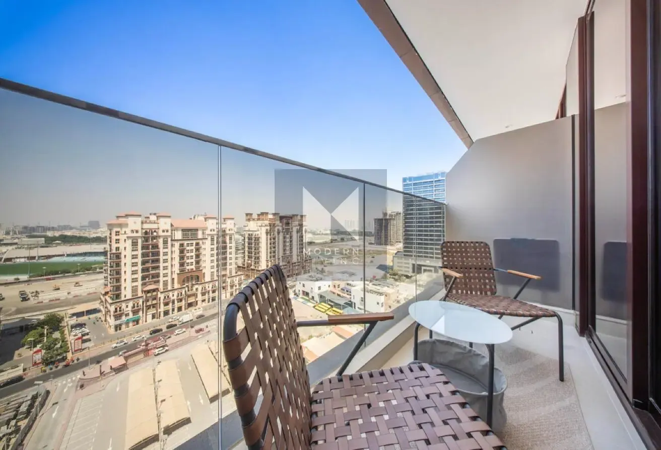 Bright Furnished Studio | Balcony | Prime Location