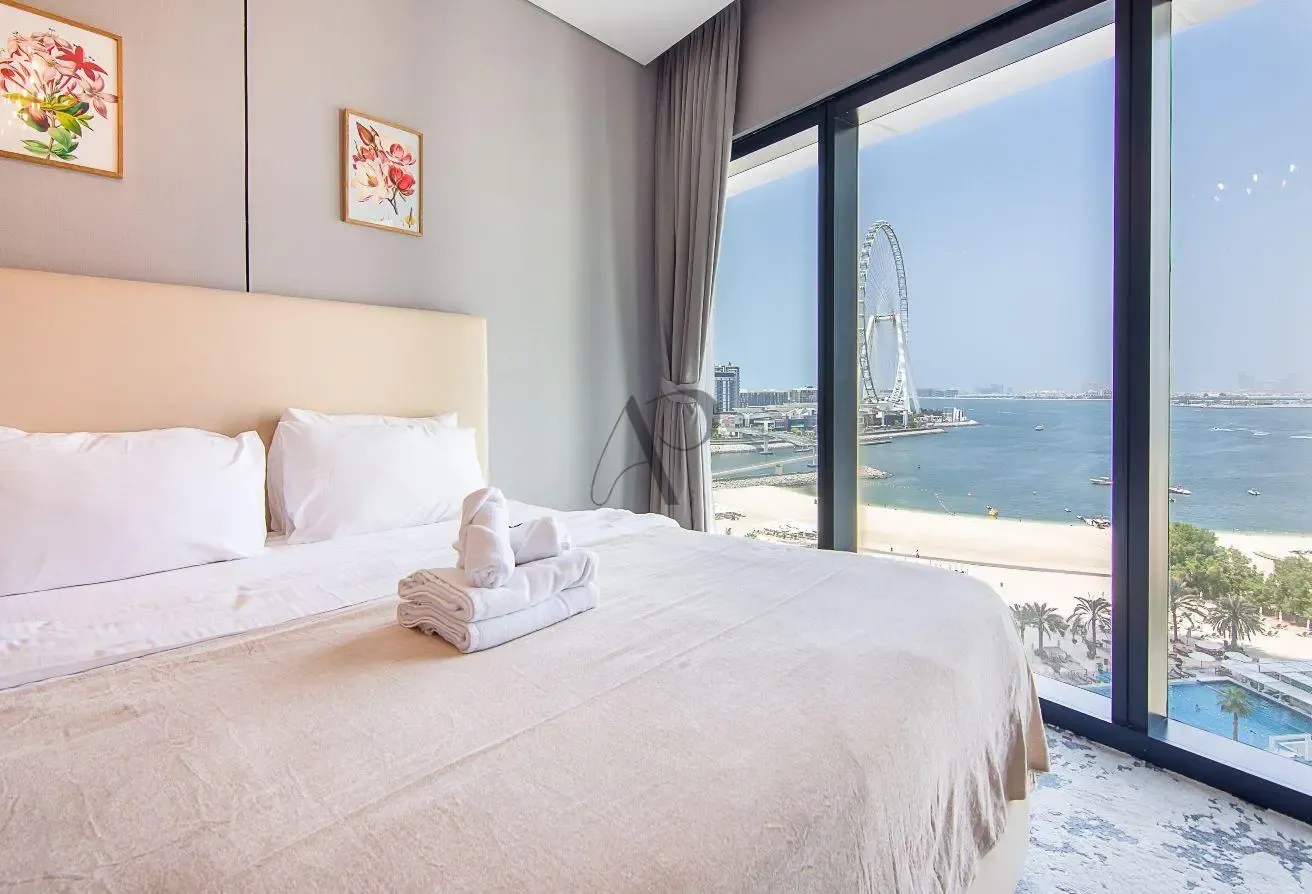 2BR with Spectacular Ain & Sea Views | JBR