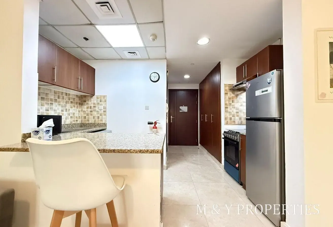 Vacant Furnished Studio in Business Bay