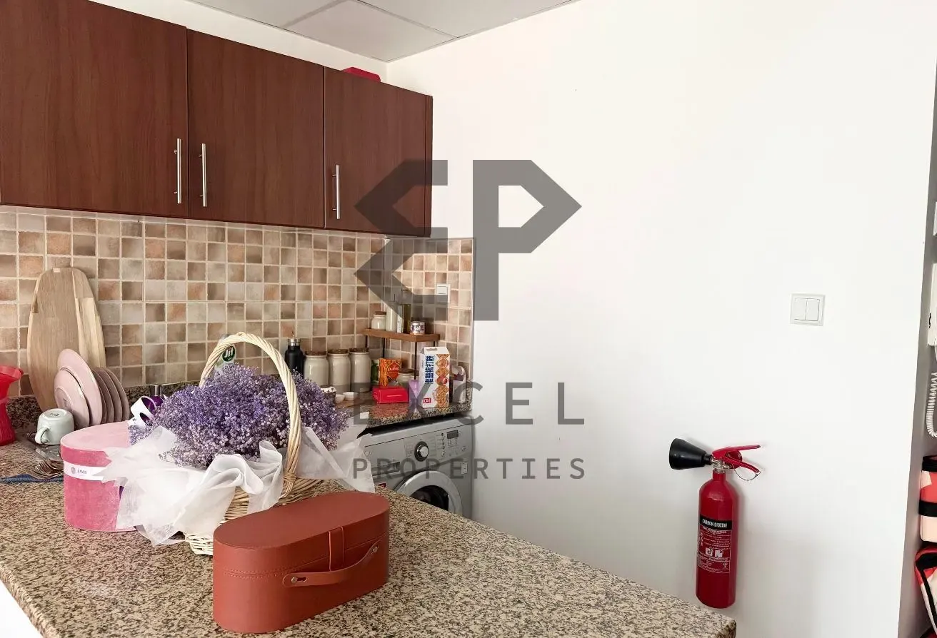 Spacious Studio | Fully furnished | Burj View