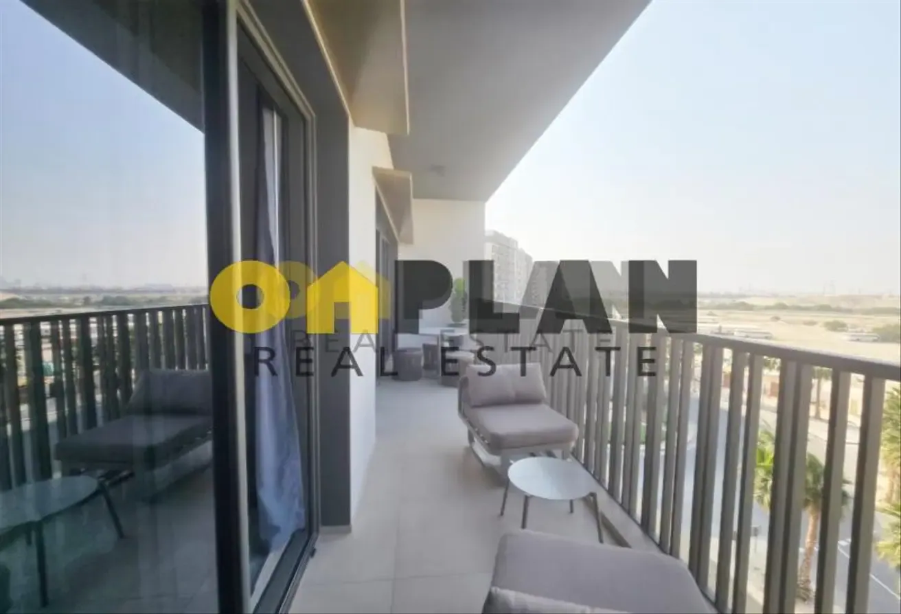Spacious 1BR Furnished | Balcony Burj Khalifa View