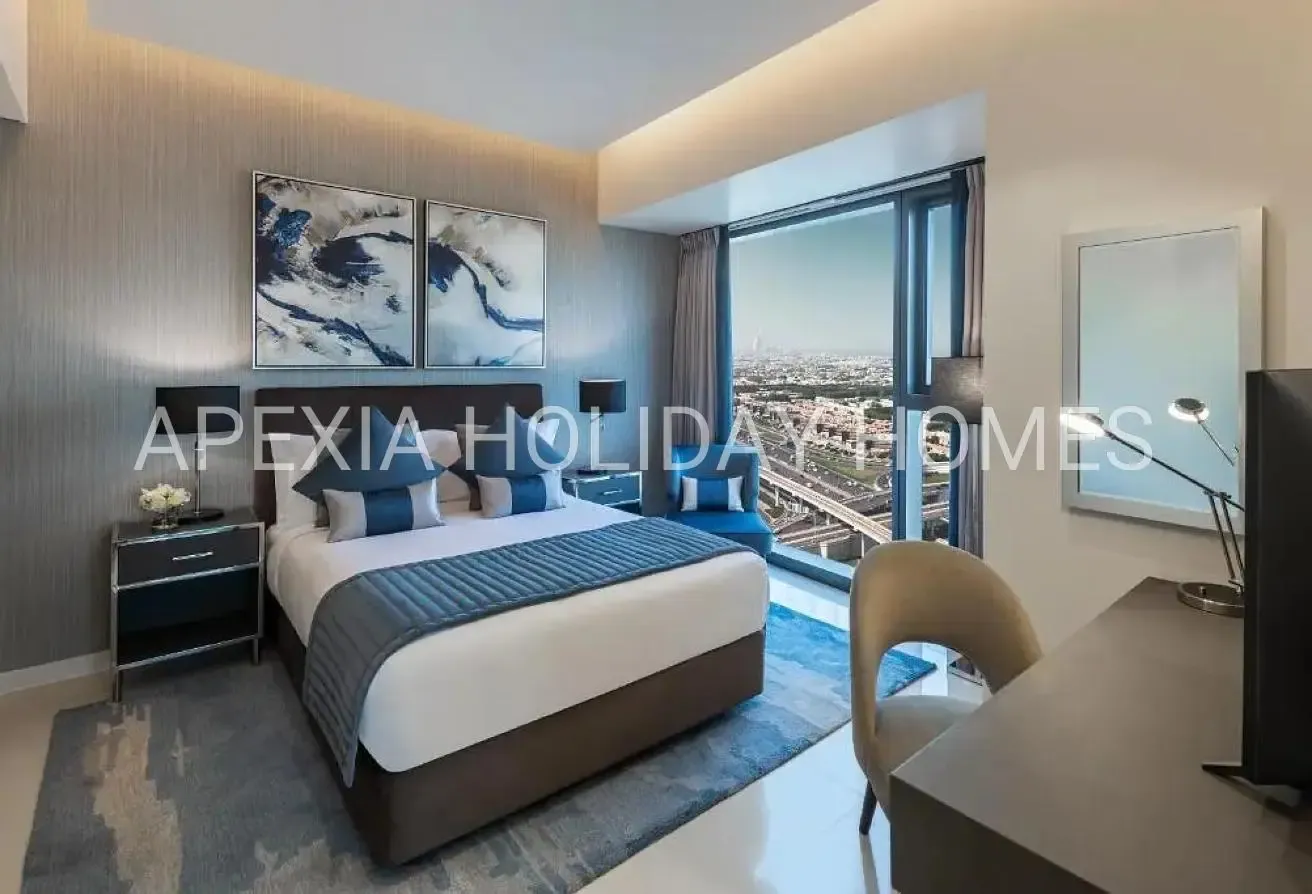 Furnished 1BR | DAMAC Maison Aykon City