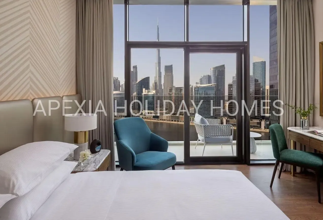 1 Bedroom Residence | Burj Khalifa & Canal View