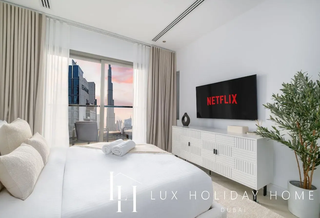 LUX |The Burj Downtown Studio|All Inclusive Price‎