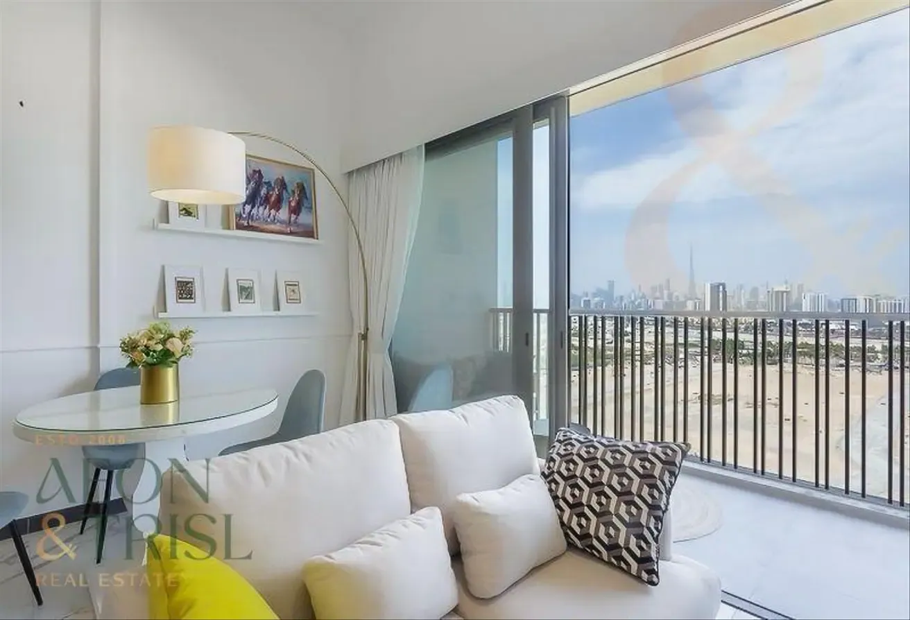 Fully Furnished | Burj View | Bright Unit