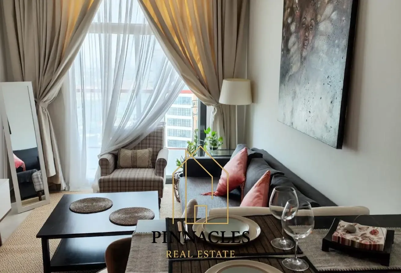 Vacant Furnished 1 Bedroom Apartment in Binghatti