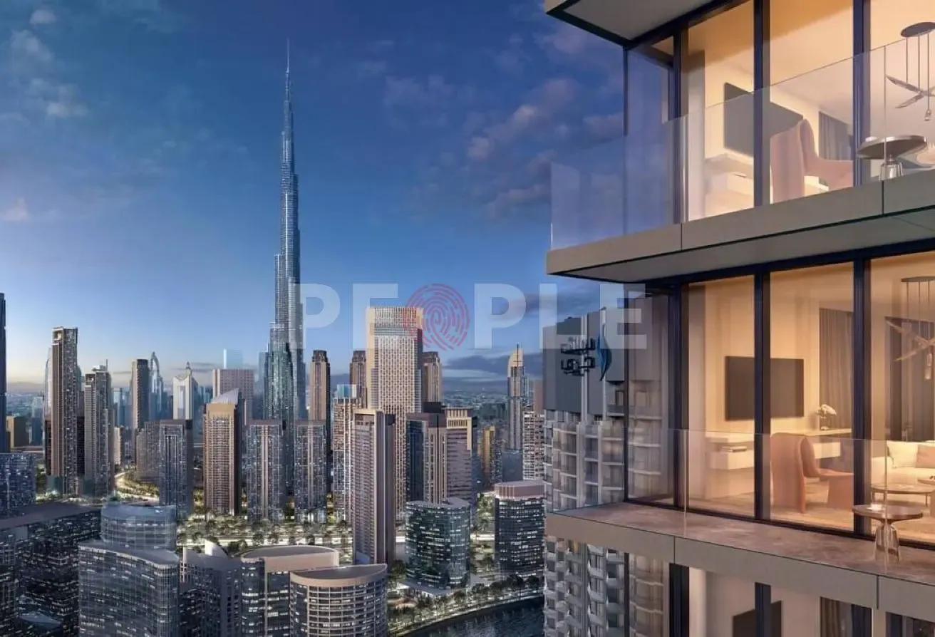 Burj & canal view |High floor| 3BR+Maid |Corner