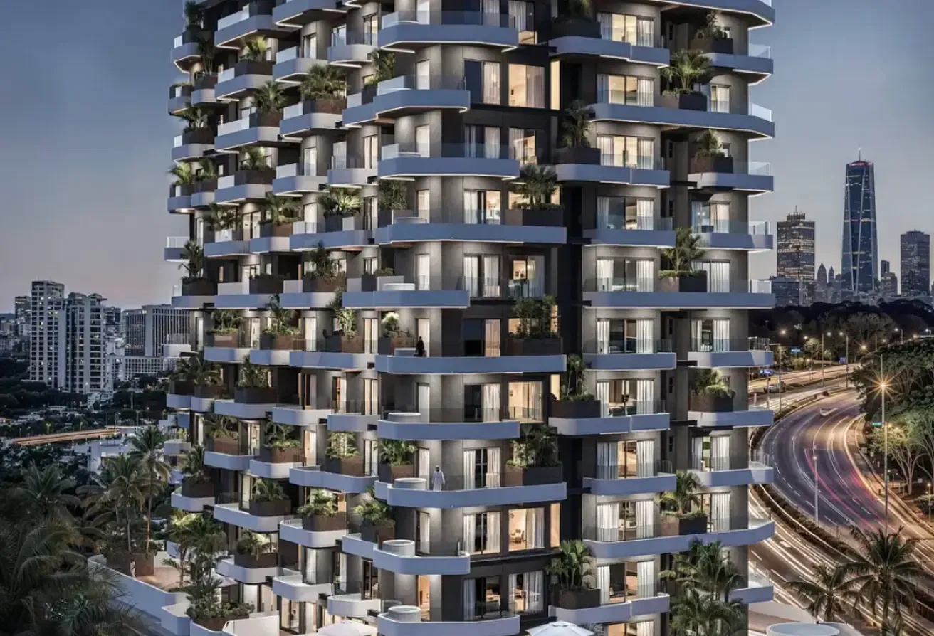 2 br close the beach and mall / post handover 30%