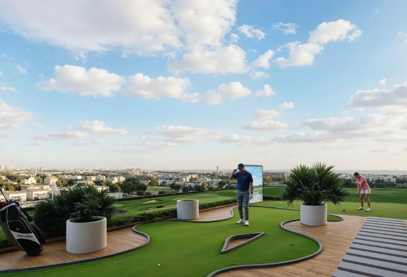 ! Pay Only 221k Get Key !_Full Furnished_Golf View