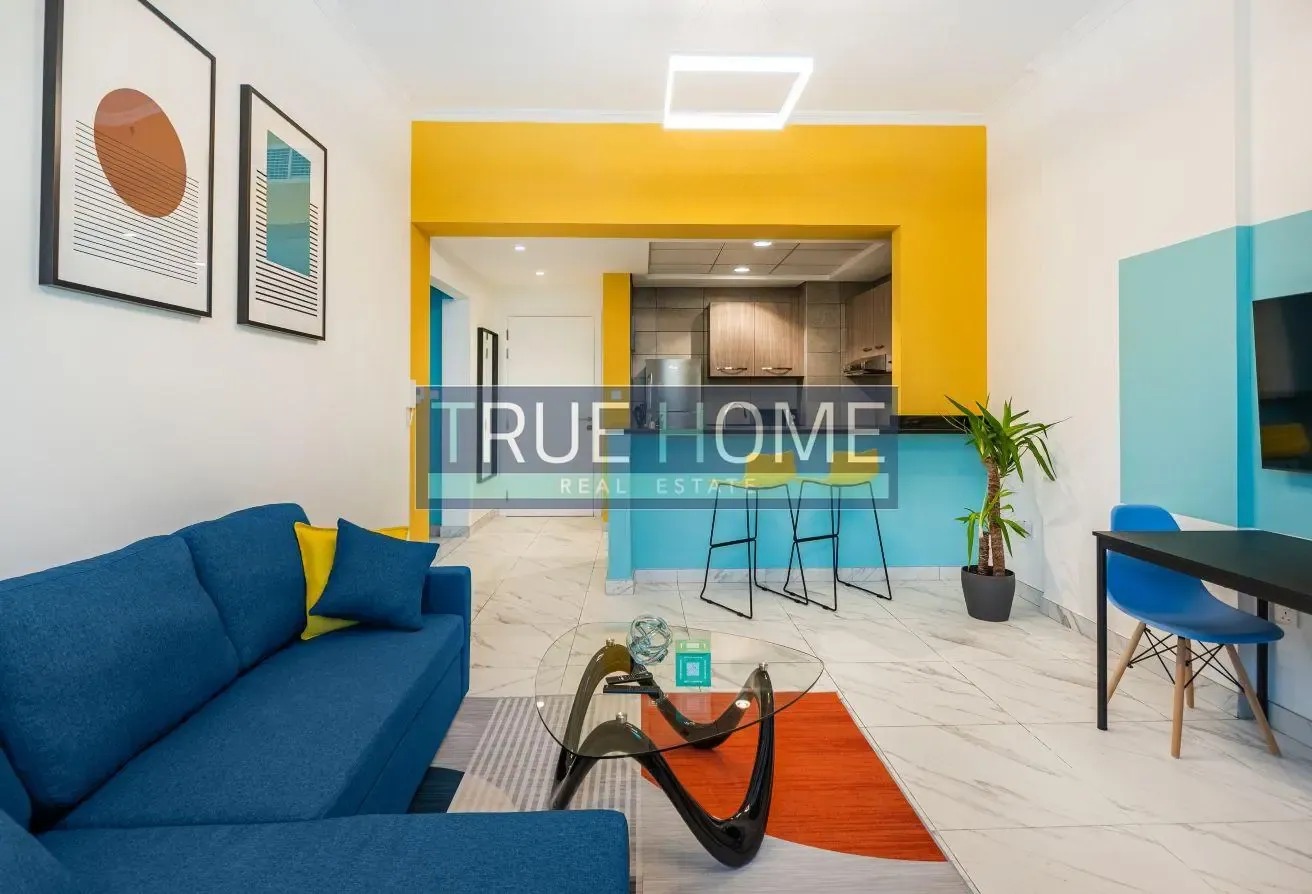 Modern 1BR | Prime Location in JVC | Pool View