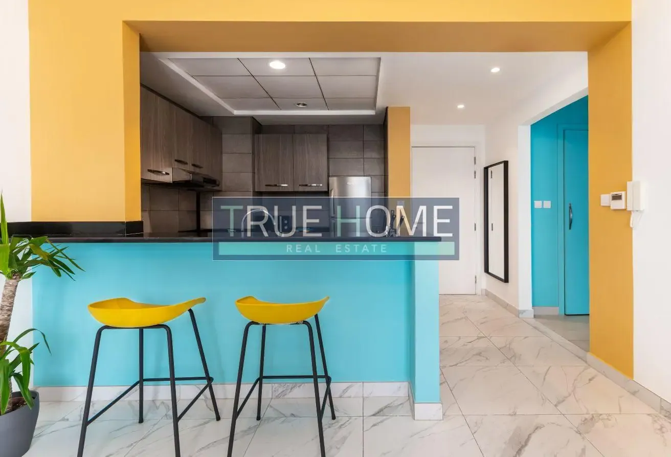 Modern 1BR | Prime Location in JVC | Pool View