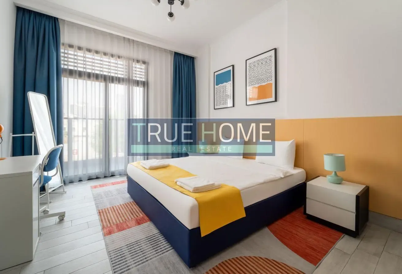 Modern 1BR | Prime Location in JVC | Pool View