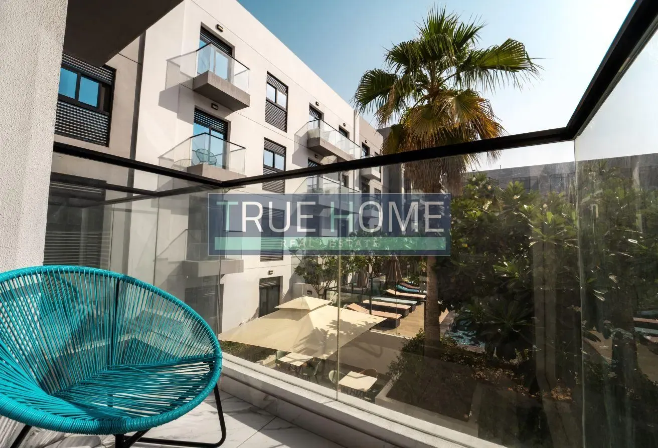 Modern 1BR | Prime Location in JVC | Pool View