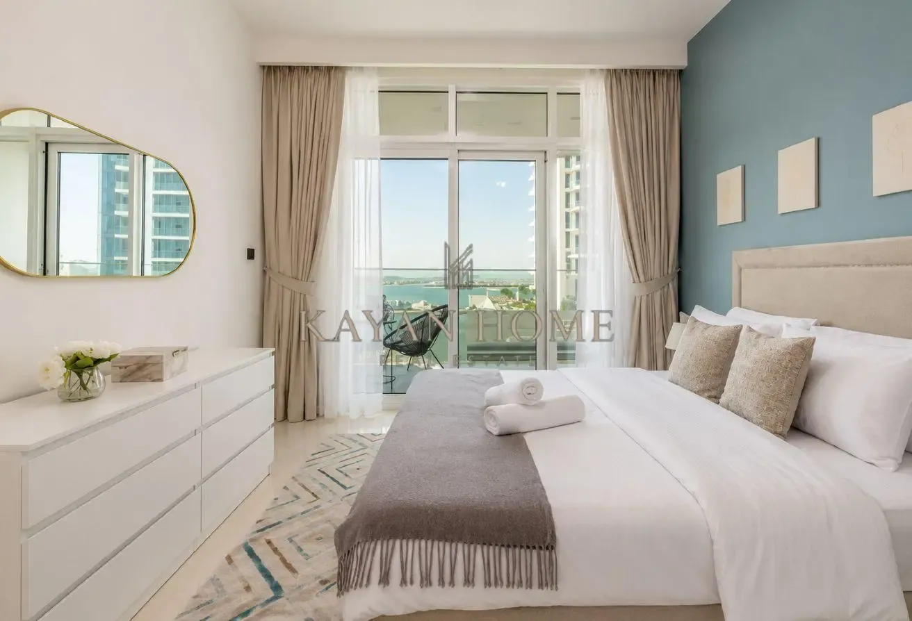 Exclusive 2BR | Fully Furnished | EMAAR Beachfront