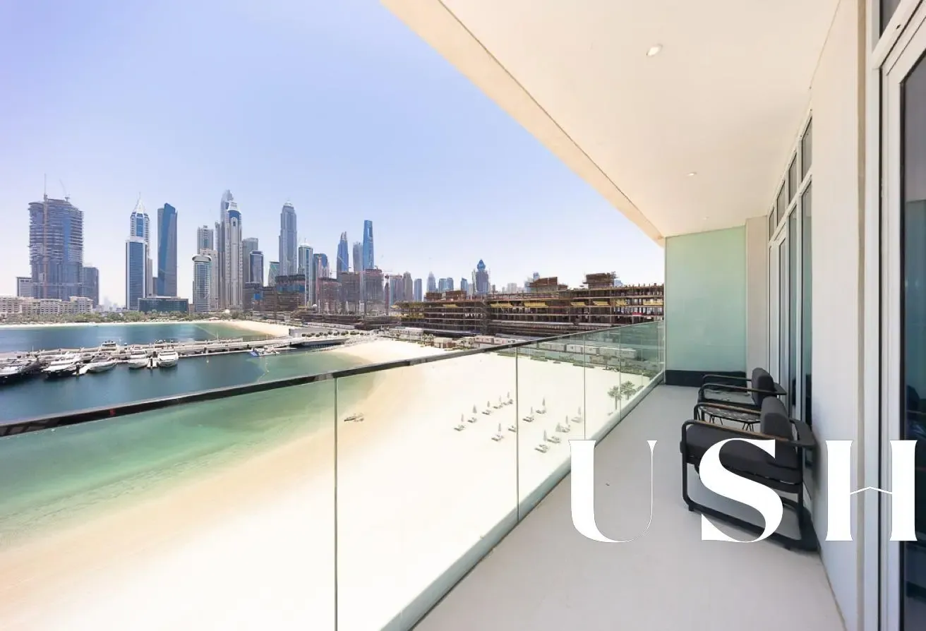 Largest 1BR | Sea and Marina skyline view