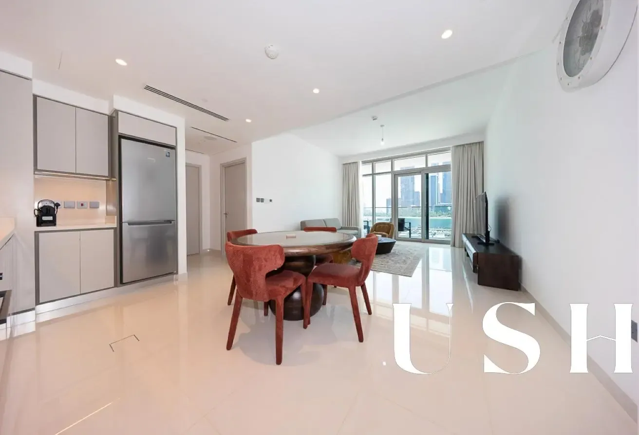 Largest 1BR | Sea and Marina skyline view