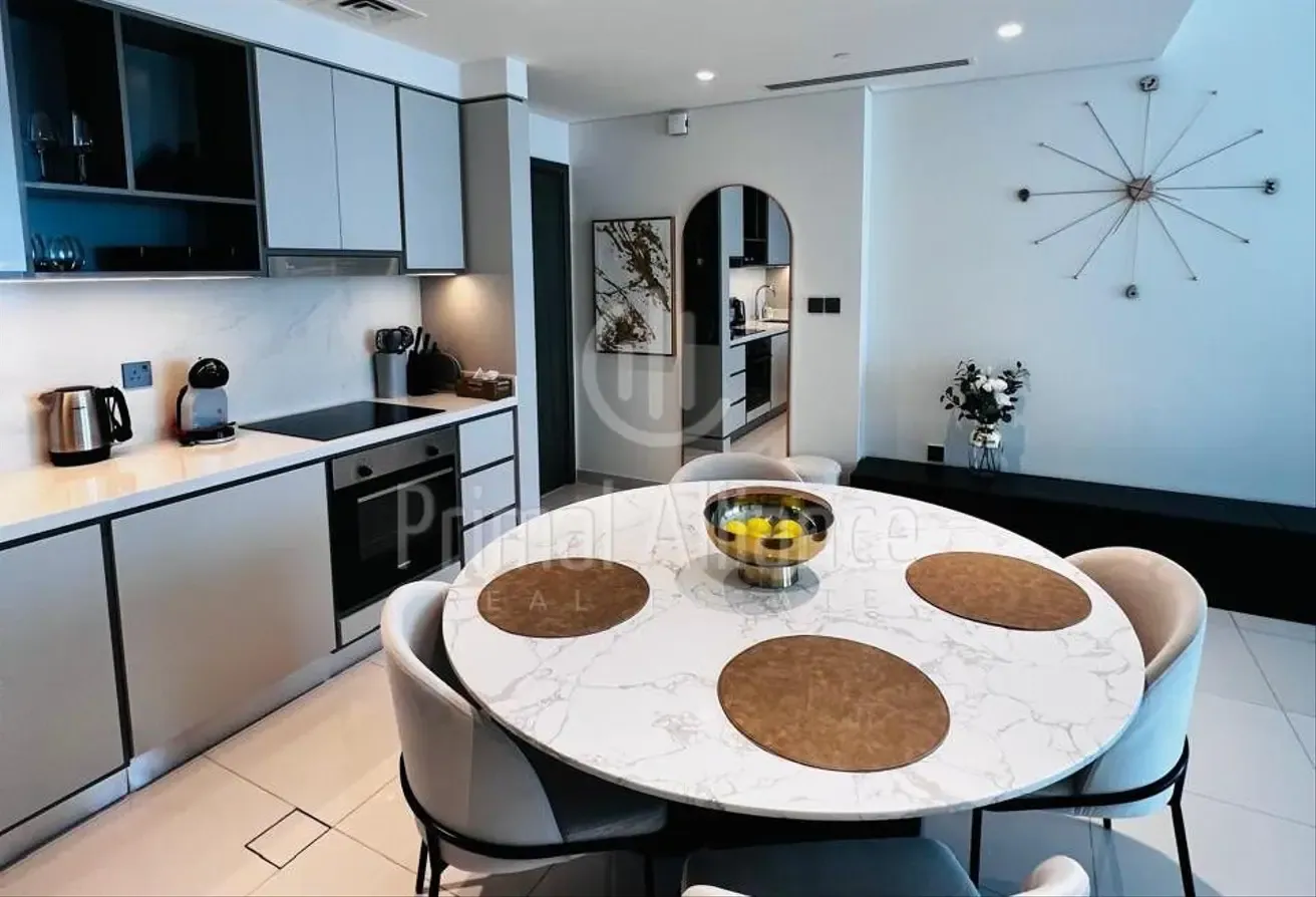 Fully Furnished | Beach Access | Sea and Palm View