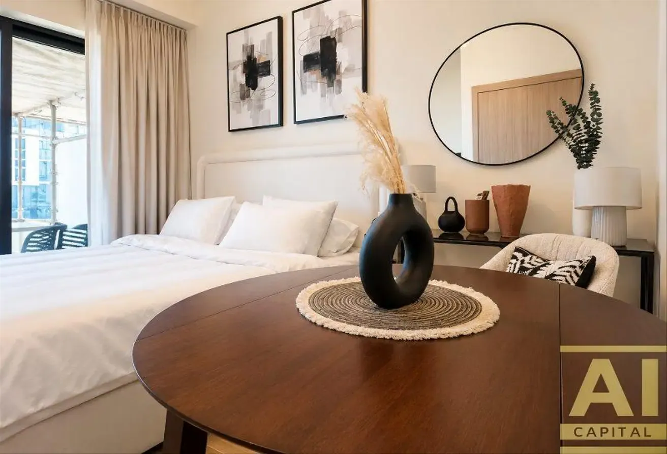 Bright Studio | Fully Furnished | Large Balcony