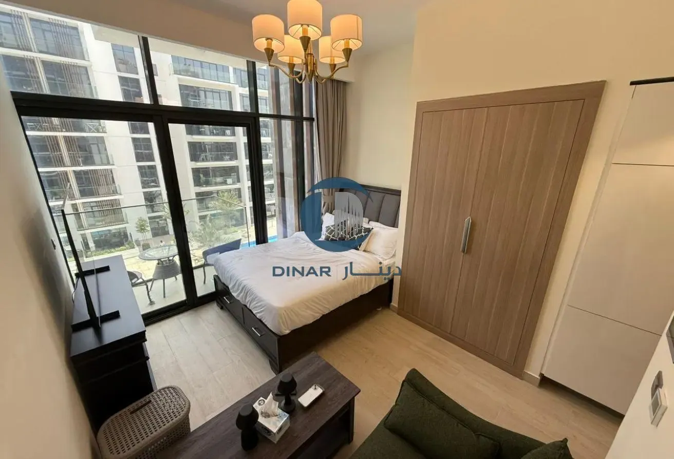 Fully Furnished Studio | Pool View | 3 cheques