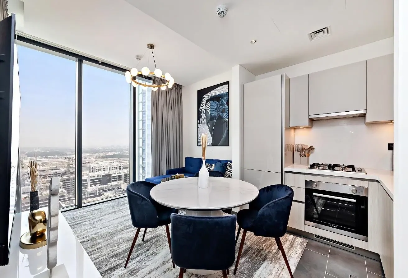 Fancy 1BR apartment The Crest at Sobha Hartland