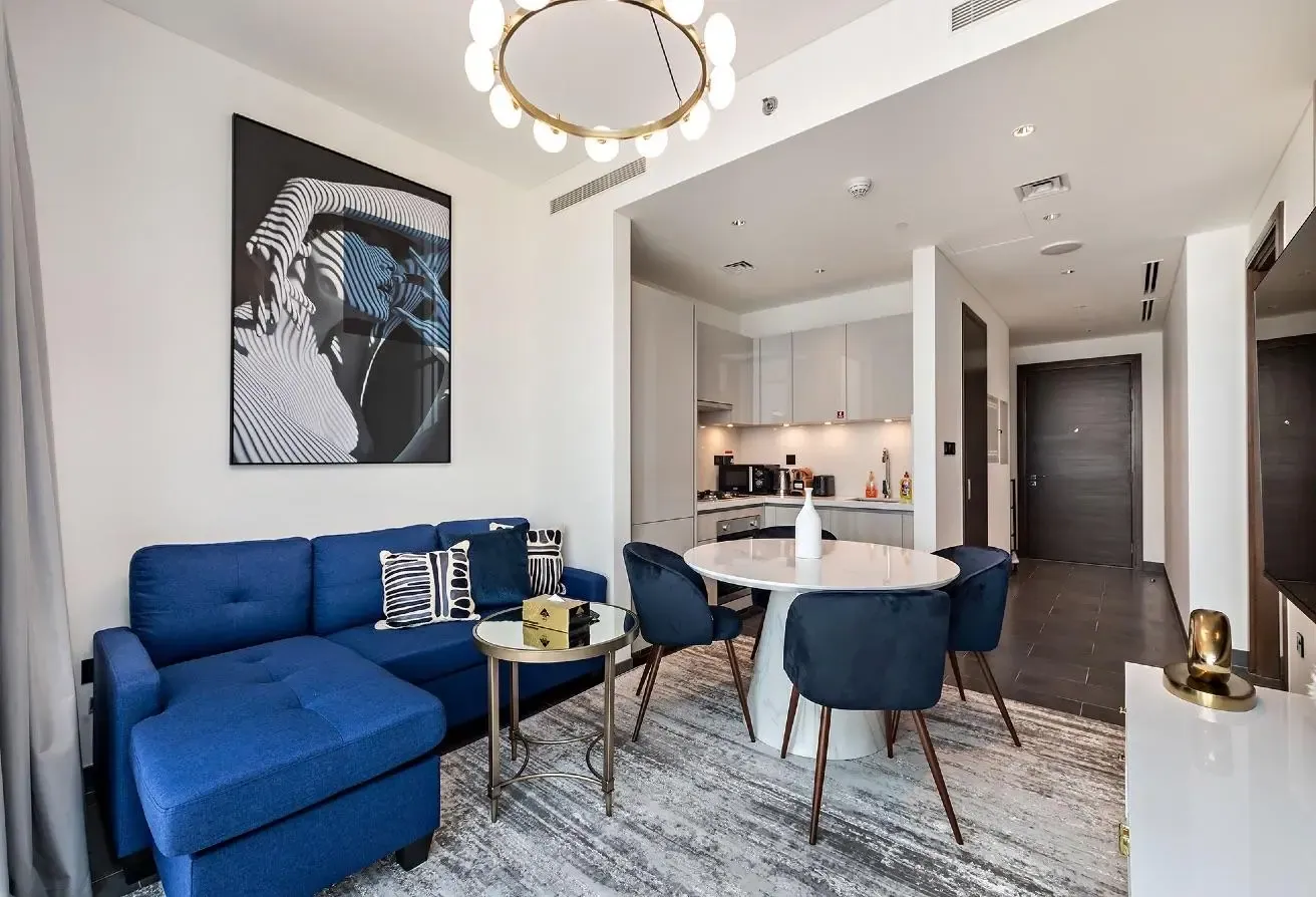 Fancy 1BR apartment The Crest at Sobha Hartland