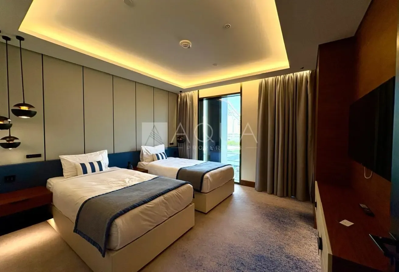 Spacious | 2BR | Ain Dubai and Sea Views