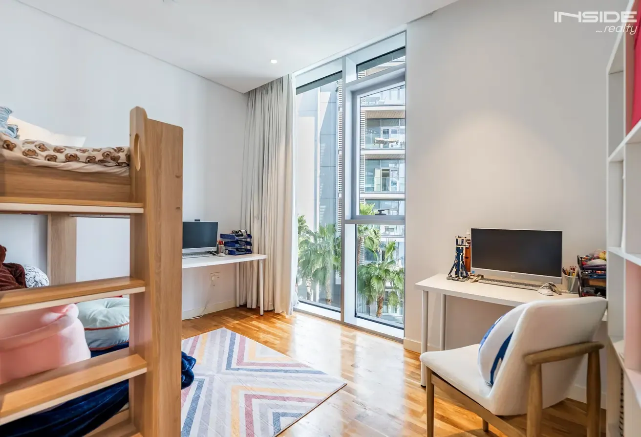 Full Sea View | Corner 2BR+Maids | Full Furnished