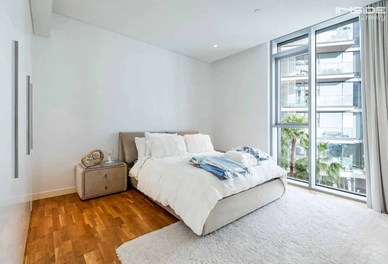Full Sea View | Corner 2BR+Maids | Full Furnished