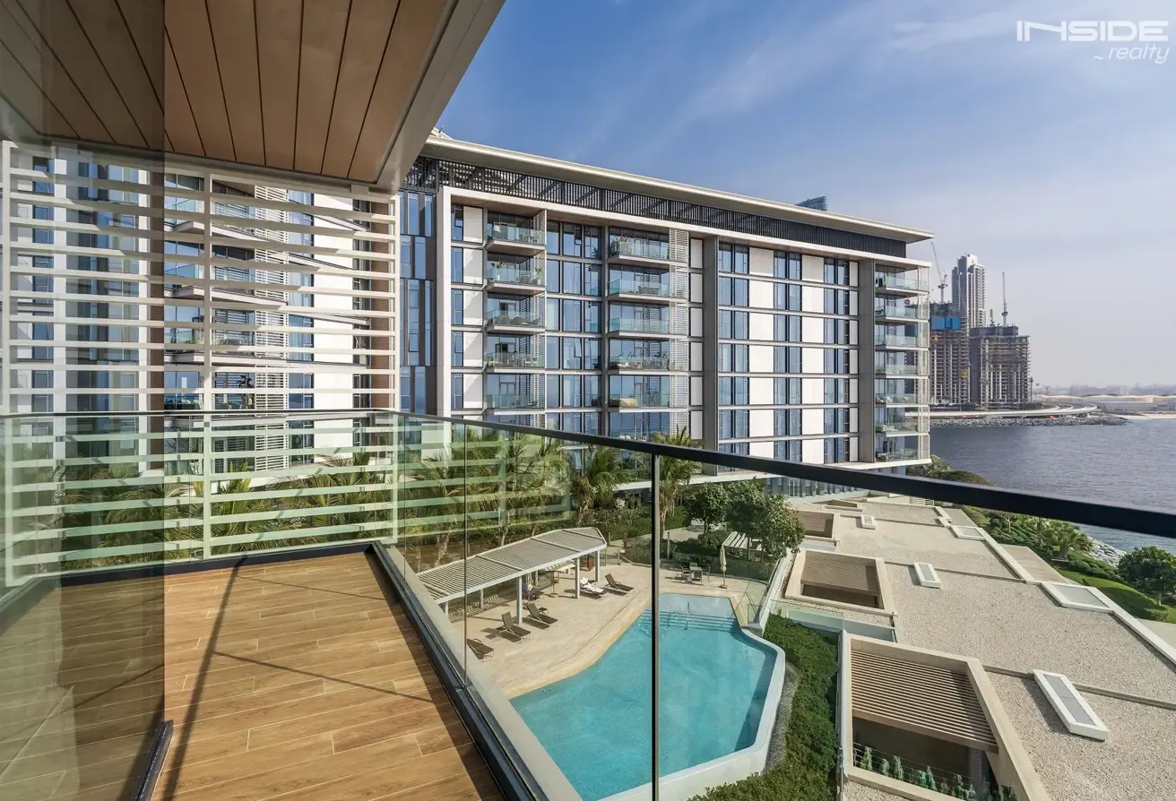 Full Sea View | Corner 2BR+Maids | Full Furnished