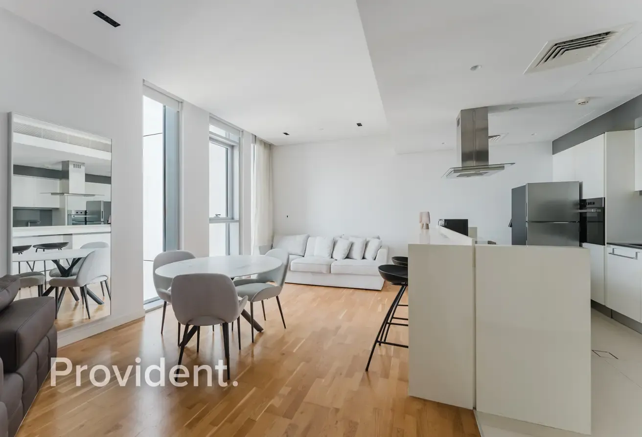 Modern Furnished 2BR | High Floor | Bluewaters
