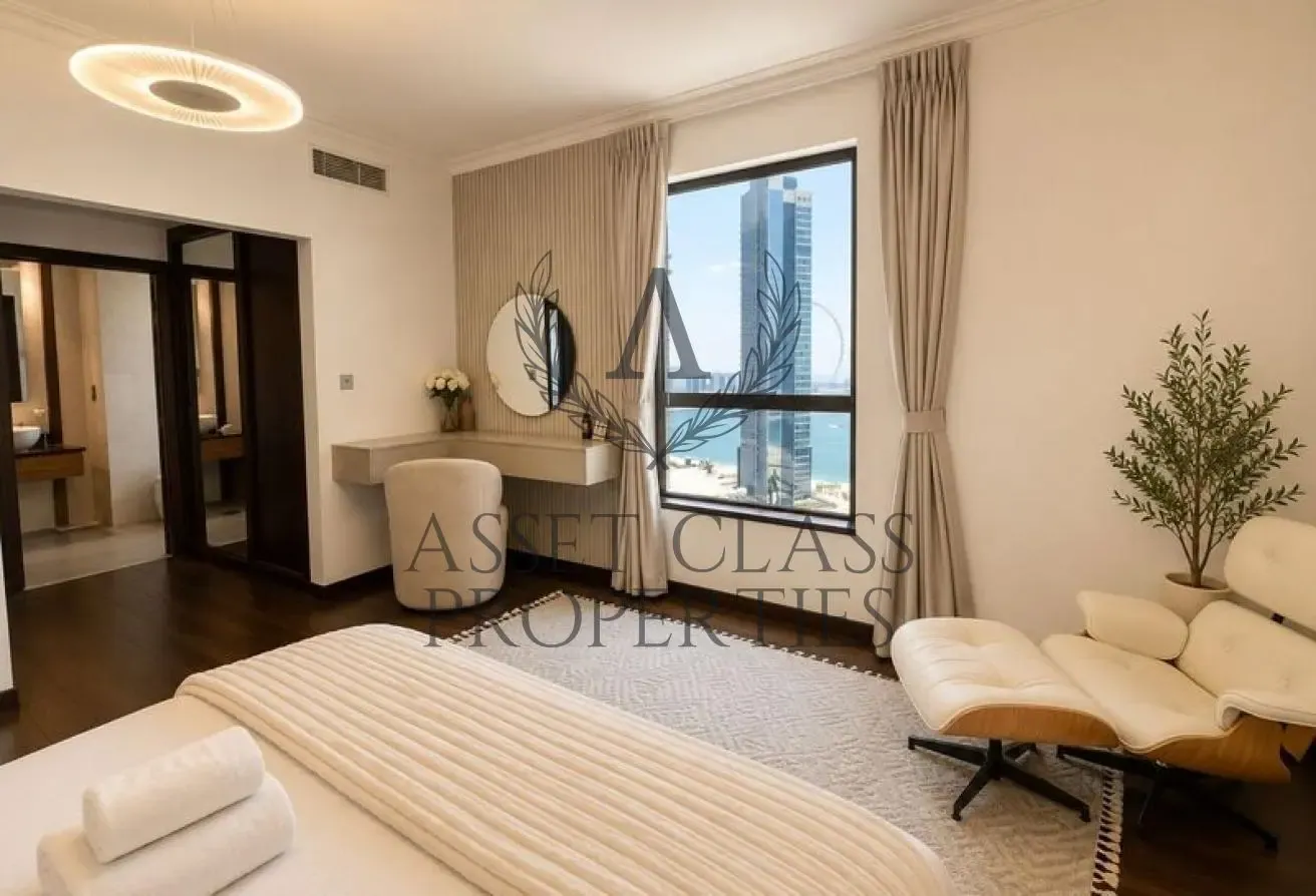 Fully Furnished | Stunning Sea View | Premium 2BR