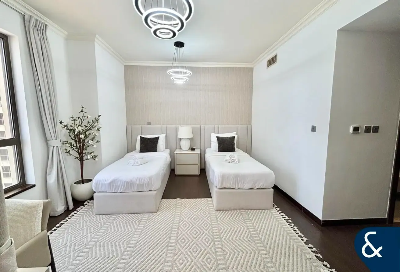 2 Bedrooms | semi furnished | Sea view