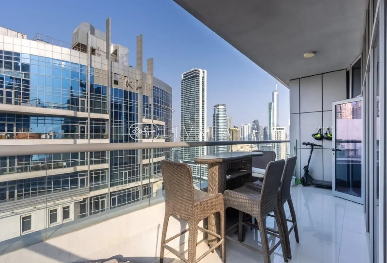 Spacious 1 BR | Marina View | High Floor