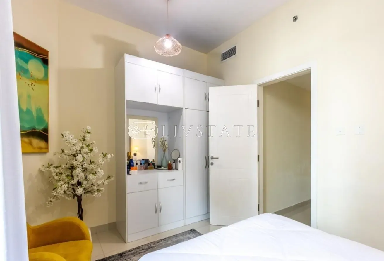 Spacious 1 BR | Marina View | High Floor