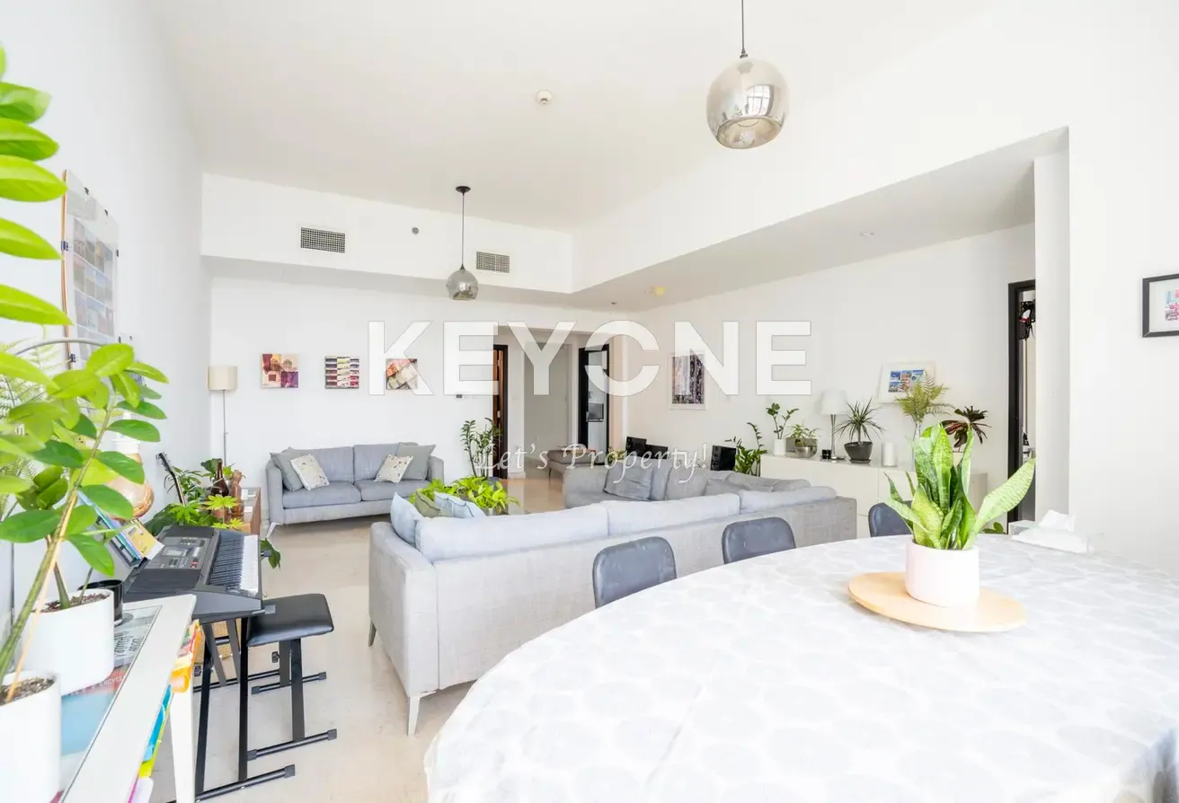 Furnished 3BR | High Floor | Full Marina view