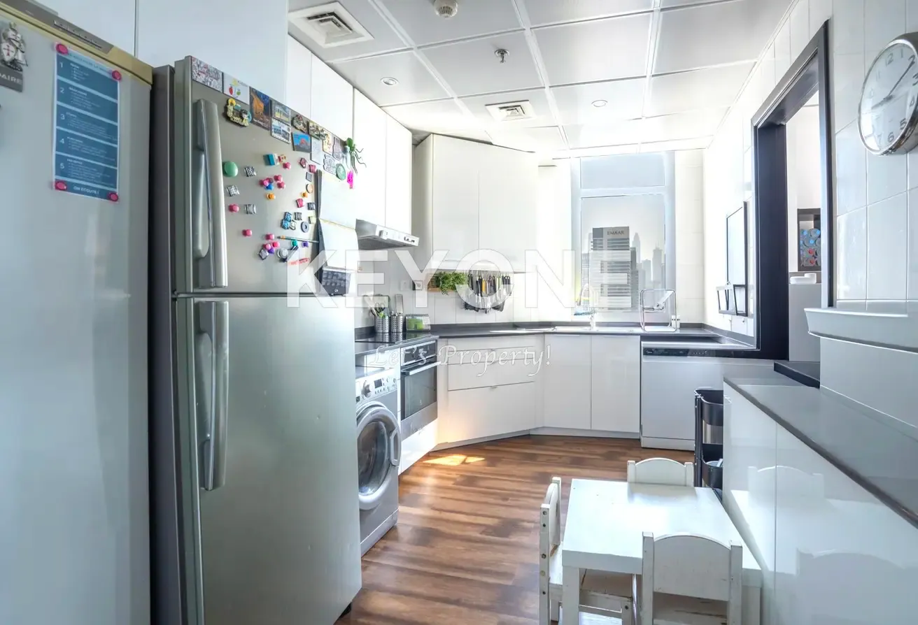 Furnished 3BR | High Floor | Full Marina view