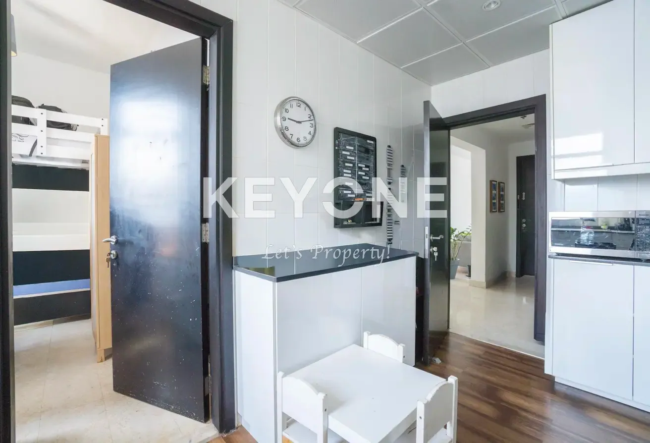 Furnished 3BR | High Floor | Full Marina view