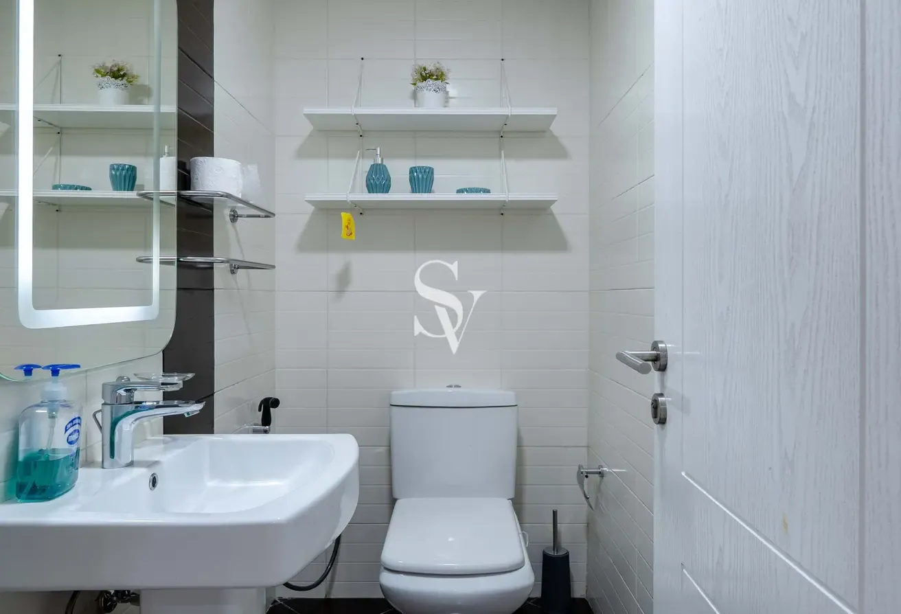 Fully Furnished | 3 Bedroom+Maid | Next to Metro