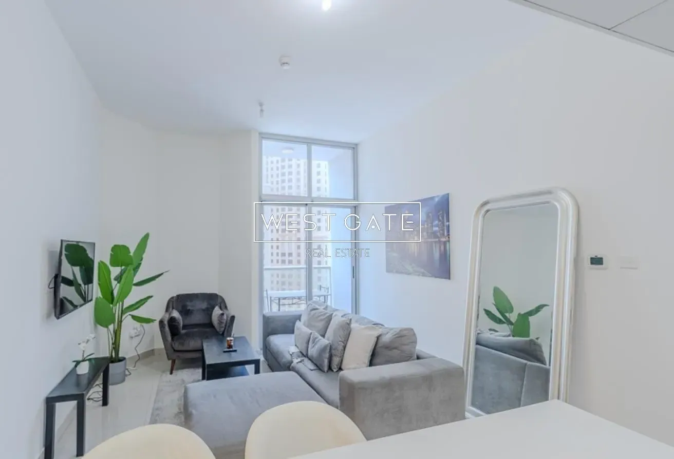 JBR and Marina View | 2BR | High Floor | Furnished