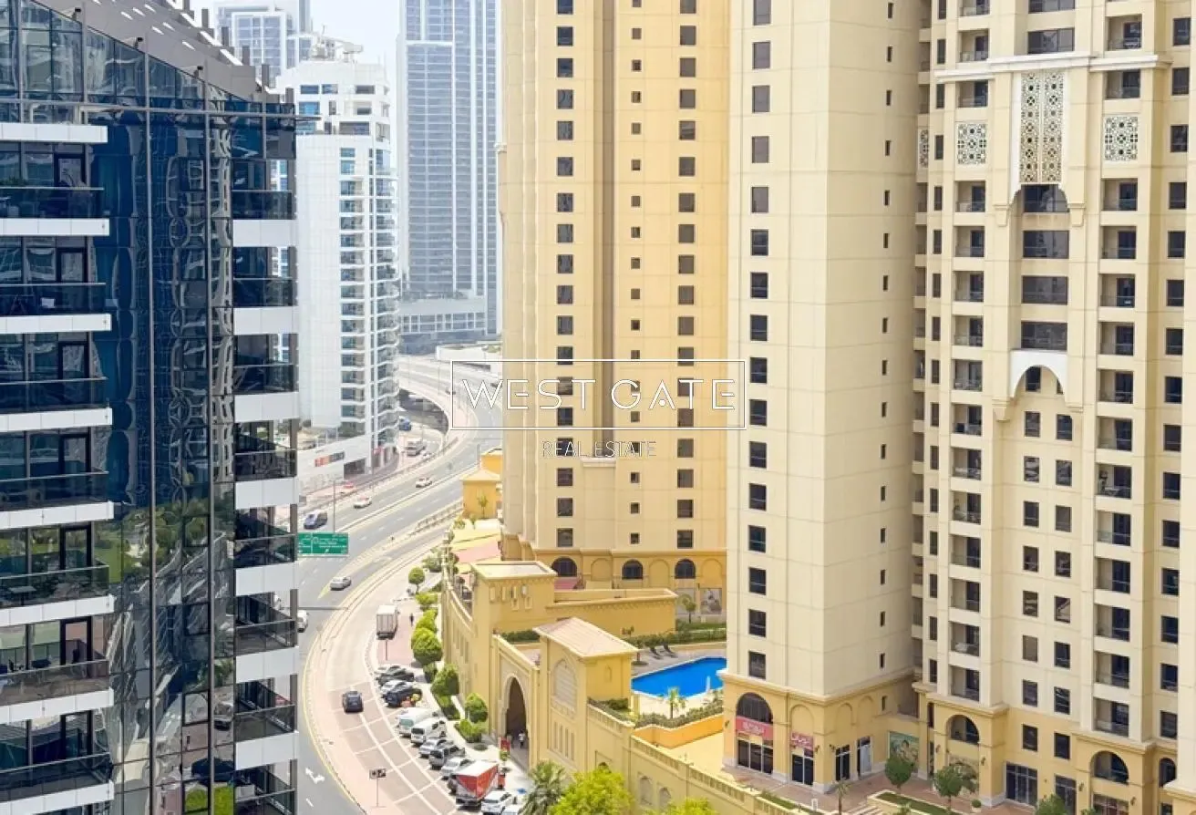 JBR and Marina View | 2BR | High Floor | Furnished