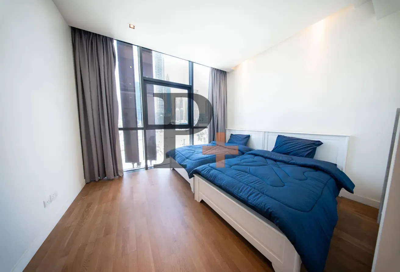 Luxury Fully Furnished 2BR + Maid | Burj & Coca-Cola Arena View | Italian Interior