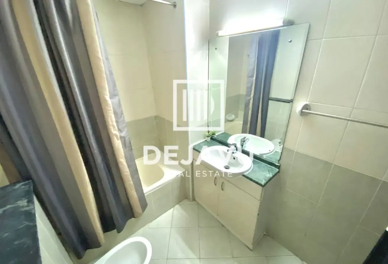 Furnished | Spacious Studio | Marina View