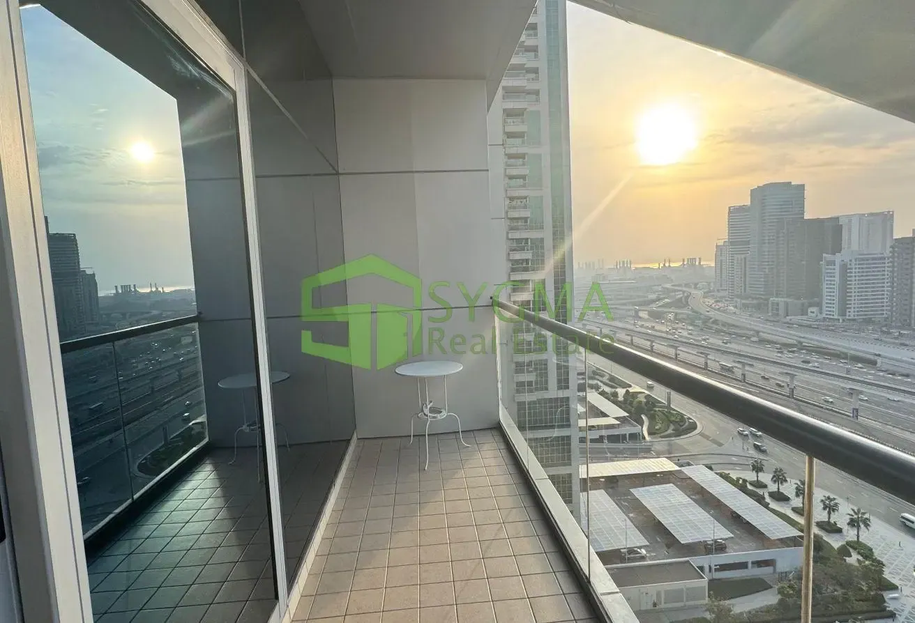 Furnished Studio  | Balcony | Marina View