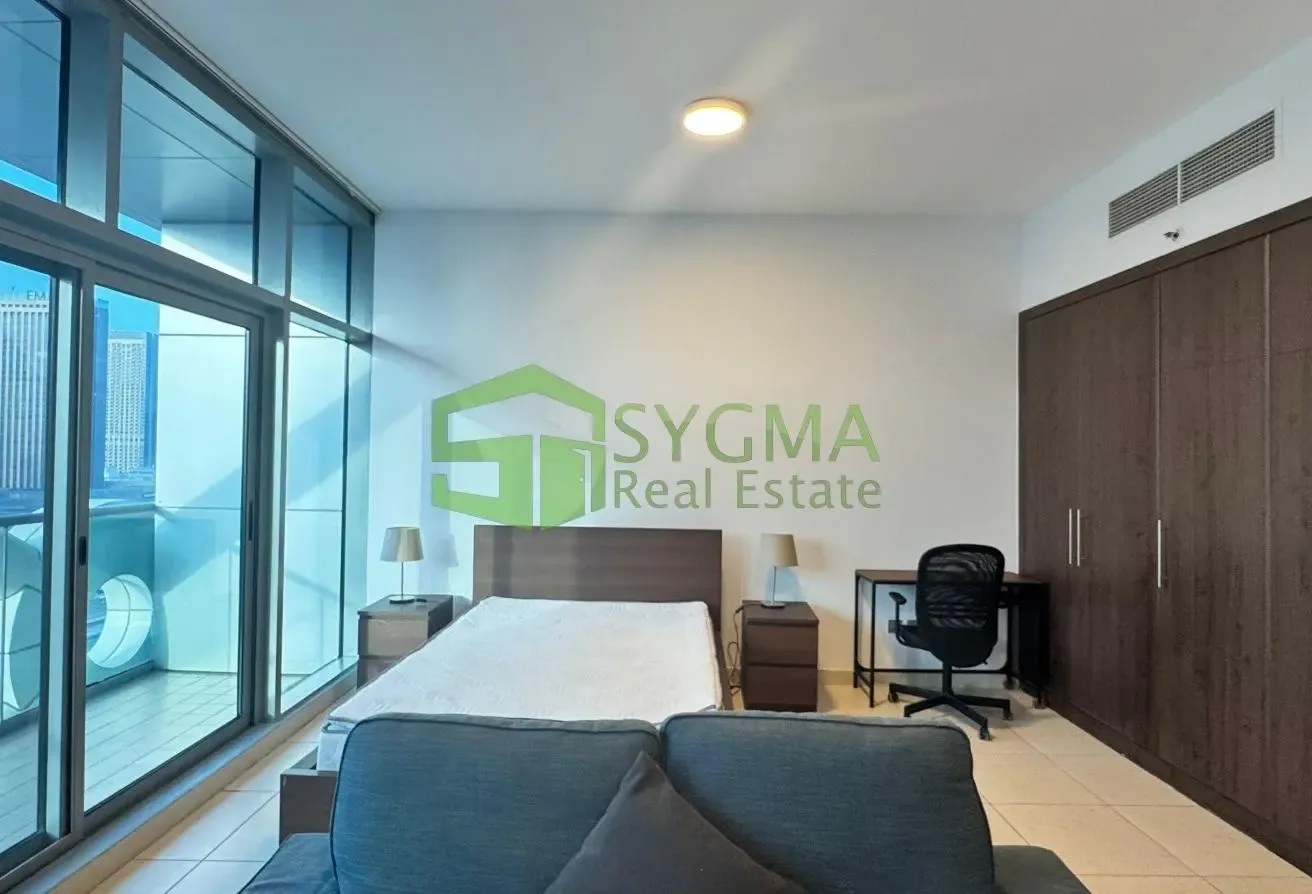 Furnished Studio  | Balcony | Marina View